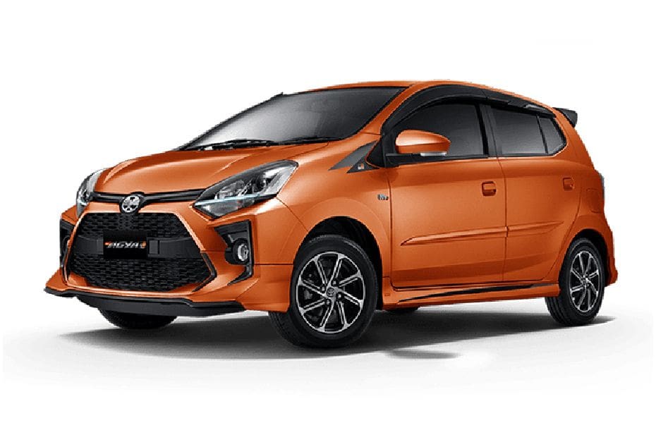 Toyota Agya Orange Metallic