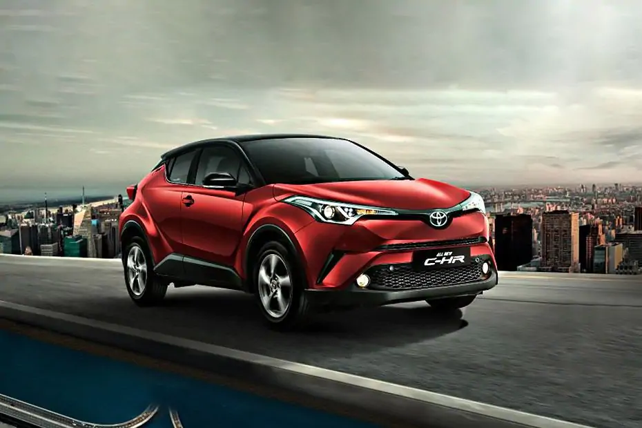 Toyota CHR Front Cross Side View