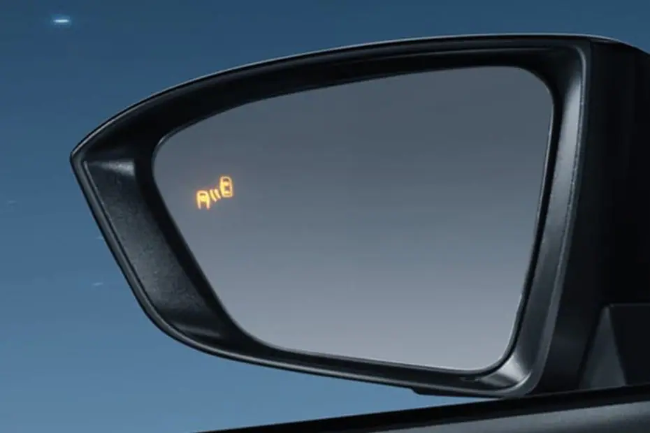 Toyota Avanza Drivers Side Mirror Rear Angle